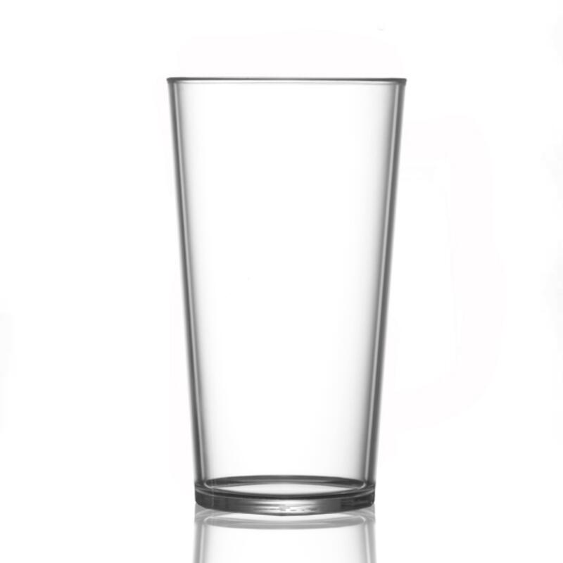 Elite Conical 20oz Polycarbonate Pint Glass Thumbnail