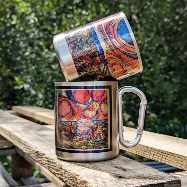 Carabiner Clip On Mug 11oz Thumbnail